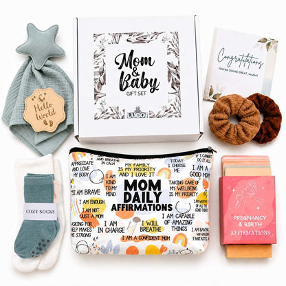 LUCOI New Mom Gift Set - Pregnancy Gift, Baby Shower Gift
