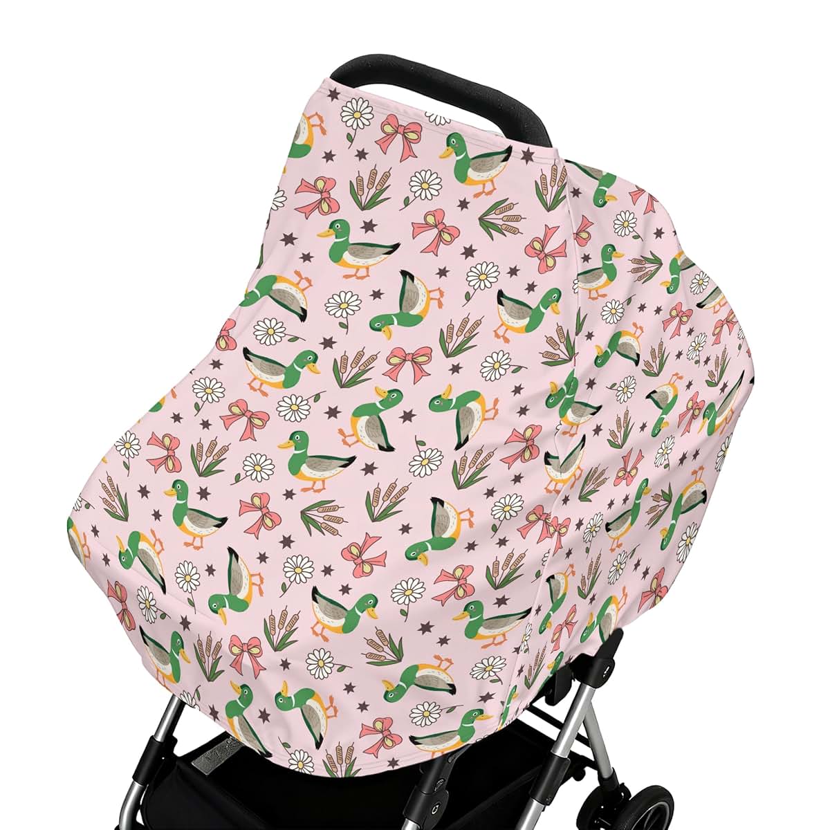 Cstdyfrv Multi-Use Baby Car Seat Cover And Nursing Canopy (photo 2)