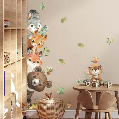 Woodland Animal Wall Decals for Nursery and Kids Room