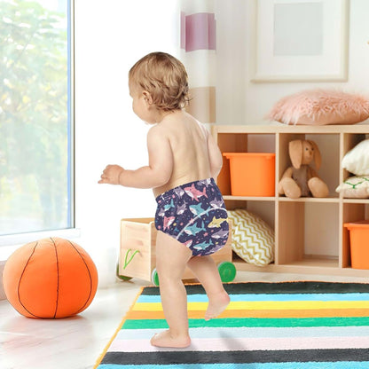Cute Sharks Stars Potty Training Pants for Boys