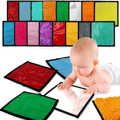 Qcbuegof 16Pcs Multi Texture Sensory Play Mat (photo 4)