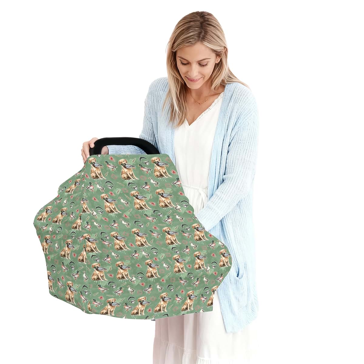 BabyOneStop Duck Hunting Multi-Use Baby Car Seat Cover