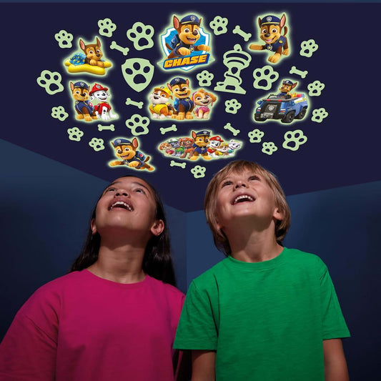 Brainstorm Toys Paw Patrol Glow Shapes & Chase Decor Set