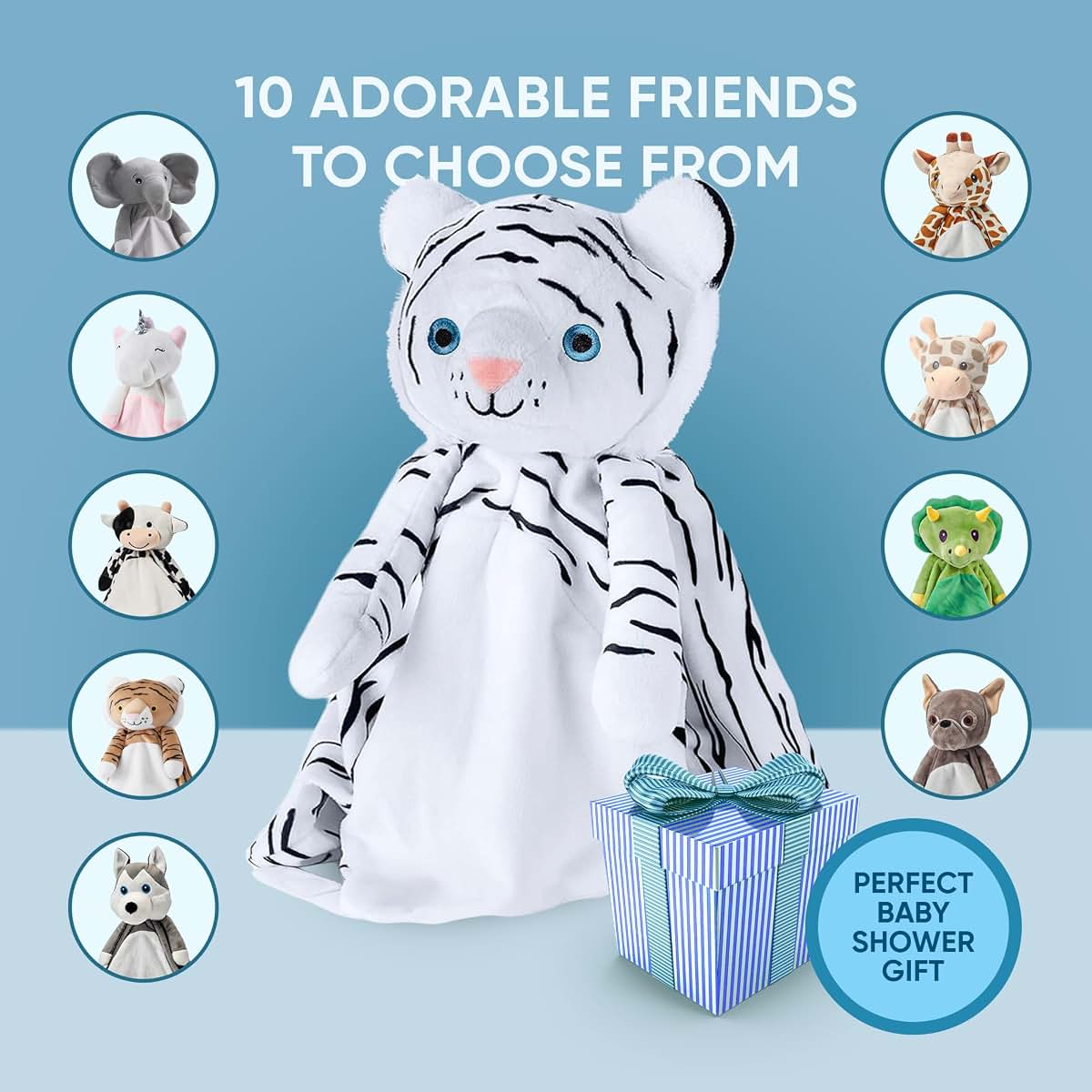 Love By Emi White Noise Lullaby Sleep Soother Plush Toy