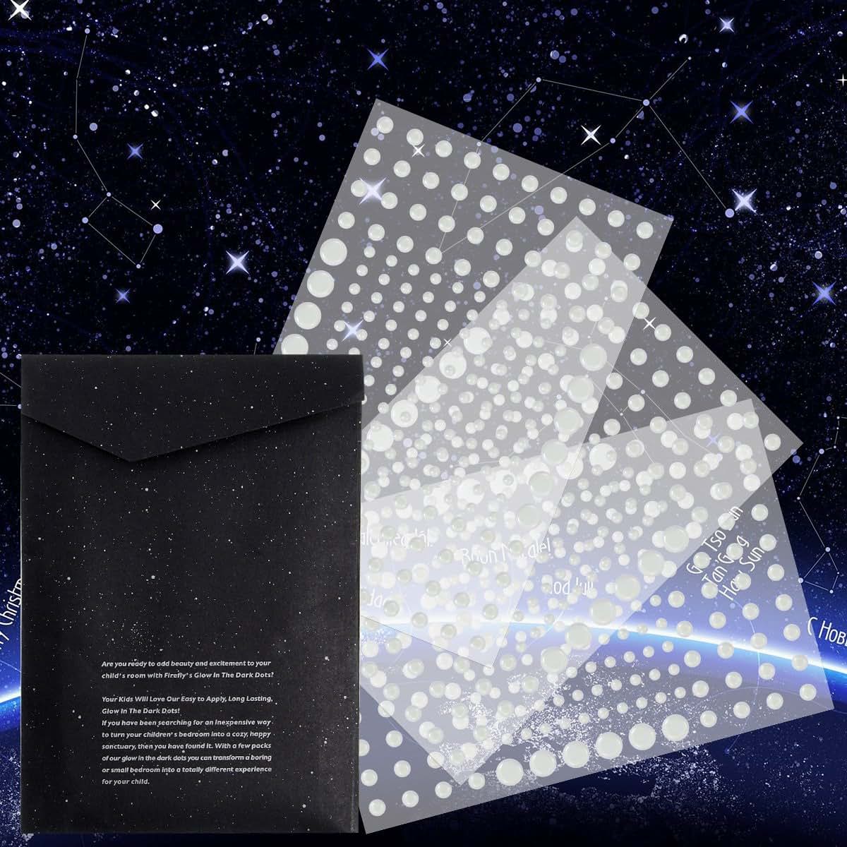 Glow In The Dark Star Stickers for Realistic Night Sky Decor