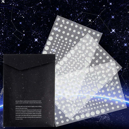 Glow In The Dark Star Stickers for Realistic Night Sky Decor