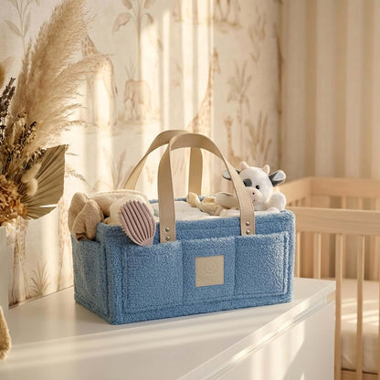 Snuggi Diaper Caddy Organizer for Portable Nursery Storage