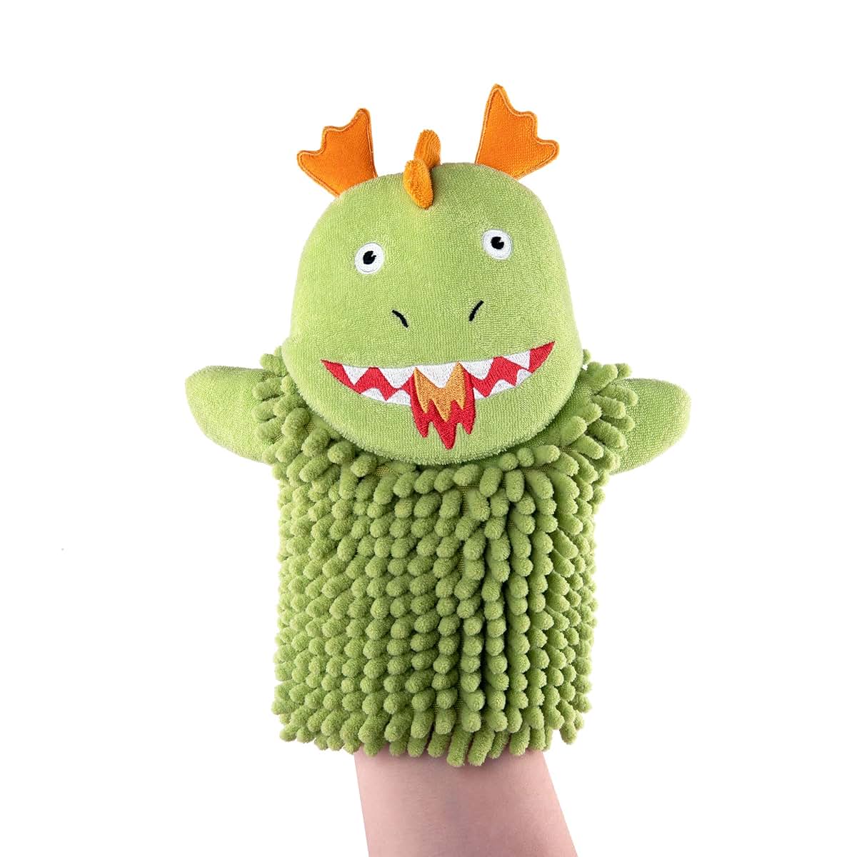 Baby Aspen Four-Piece Dragon Bath Gift Set In Green (photo 3)