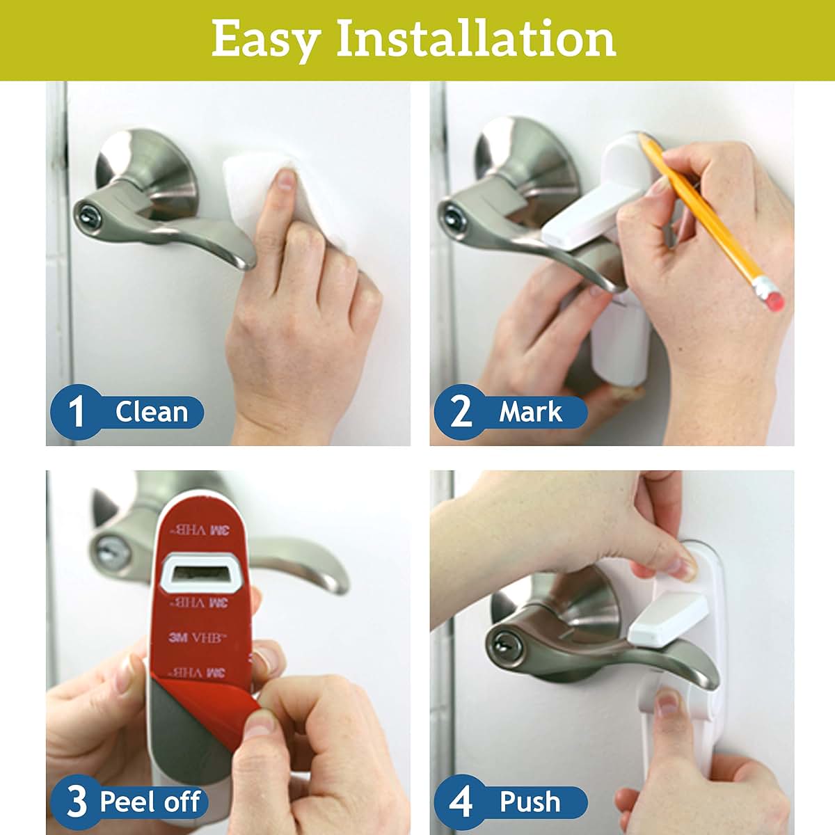 Door Lever Lock for Child Safety and Security