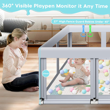Fshibila Large Baby Playpen