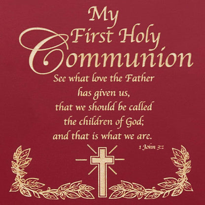Let's Make Memories Personalized Communion Wood Keepsake Box (photo 4)