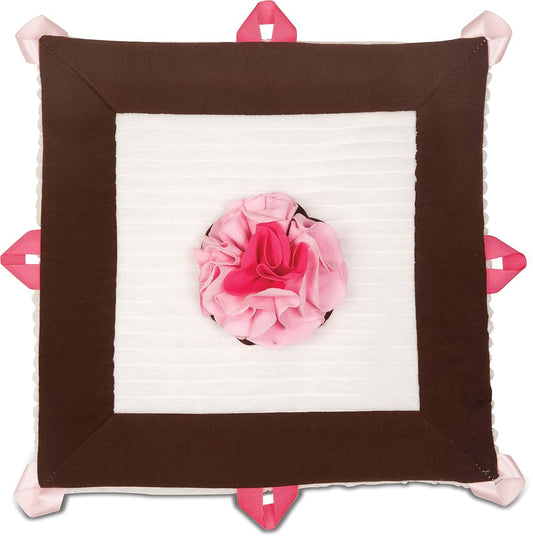 Pavilion Gift Company Square Flower Baby Carry Around Blanket