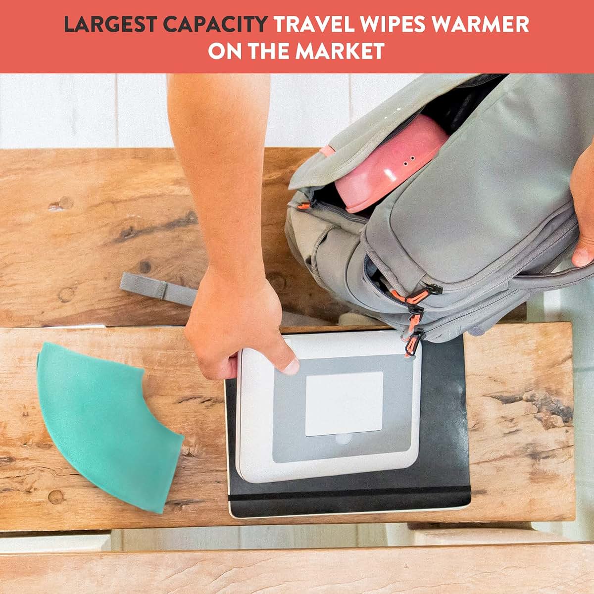 Prince Lionheart Compact Wipes Warmer For On-The-Go Use