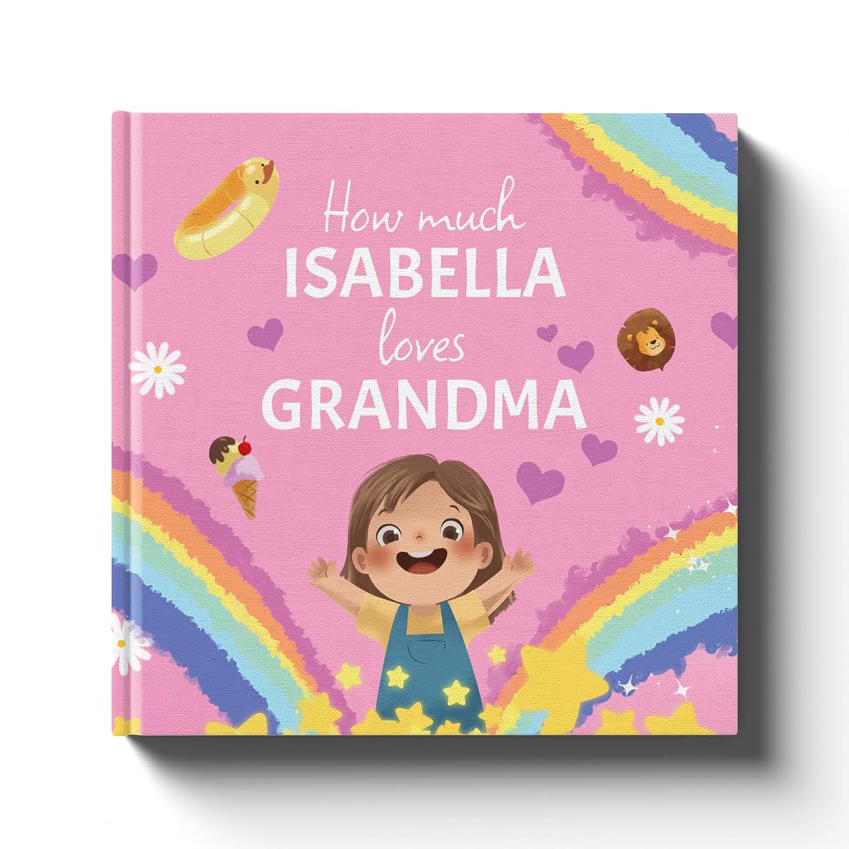 Luna Studios I Love Grandma Personalized Children's Book