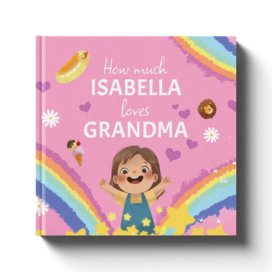 Luna Studios I Love Grandma Personalized Children's Book