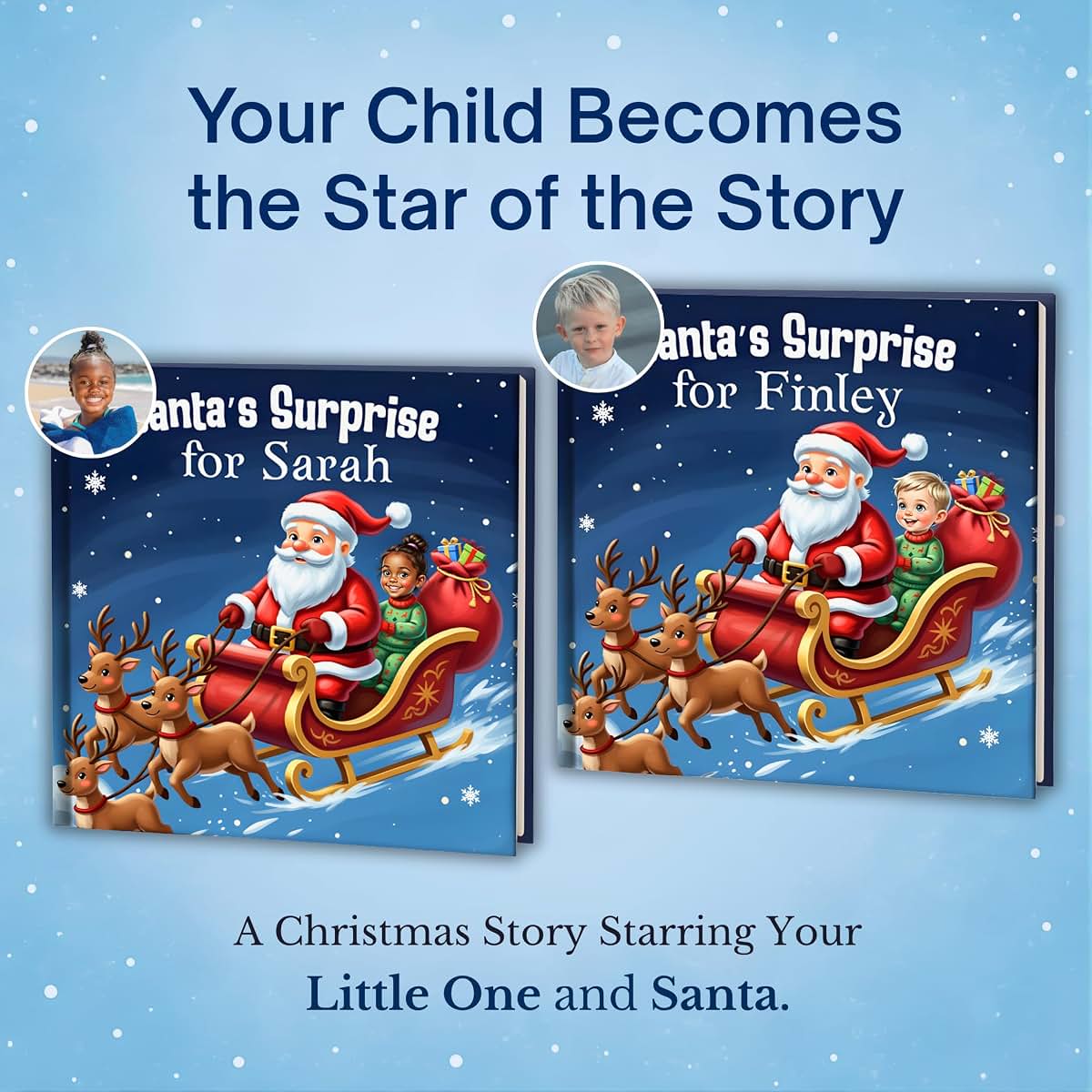 MyDreamTale Personalized Christmas Story Book With Custom Name And Photo (photo 4)