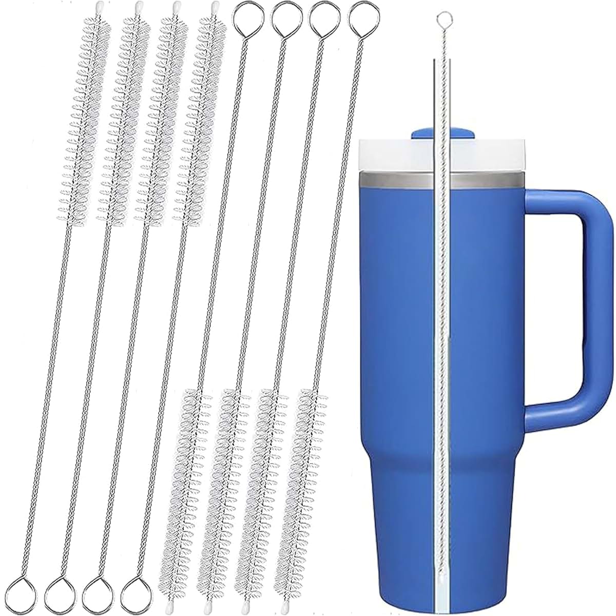 CIDYAUST Straw Cleaner Brush For Stanley Cups And Baby Bottles