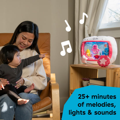 Baby Einstein Sea Dreams Soother Pink Musical Crib Toy