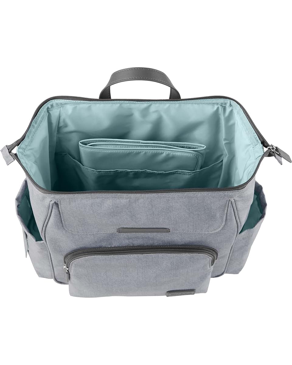 Simple Joys by Carter's Everyday Diaper Backpack in Grey (photo 2)