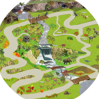 Tiger Moon The Lost World Children's Tuff Tray Play Mat