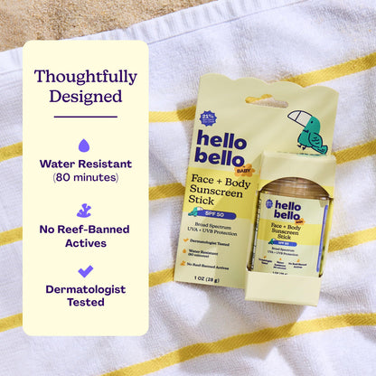 Hello Bello Baby Mineral Sunscreen Stick SPF 50
