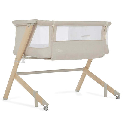 Evolur Stellar Bassinet & Bedside Sleeper – Adjustable Height Bedside Crib for Newborns, Breathable Mesh Sides