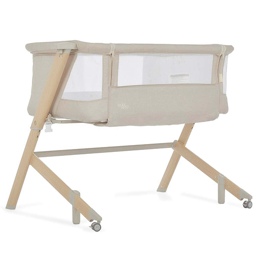 Evolur Stellar Bassinet & Bedside Sleeper – Adjustable Height Bedside Crib for Newborns, Breathable Mesh Sides