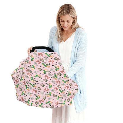 Cstdyfrv Multi-Use Baby Car Seat Cover And Nursing Canopy (photo 4)