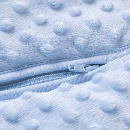 BabyinaBag Very Warm 2.5 Tog Quilted Winter Baby Sleep Bag Plush Minky Dot