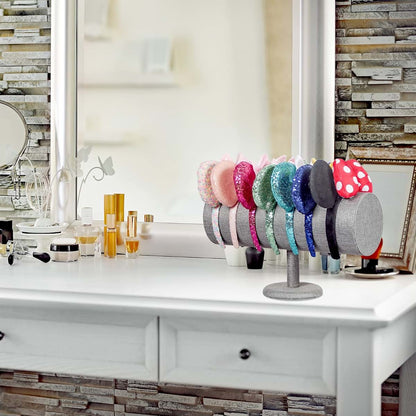 Headband Holder Organizer: T-Bar Display Stand for Hair Accessories
