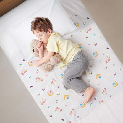 Think Good Tots Washable Potty Training Bed Pads, Twin