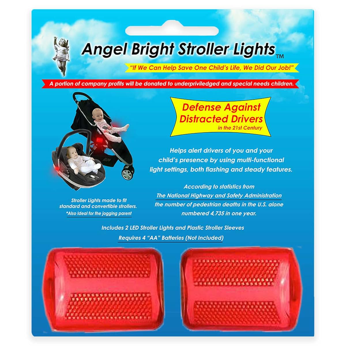 Angel Bright Lights Angel Bright Stroller Lights (Set of 2) (photo 3)