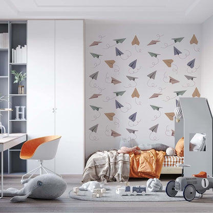 DS Inspirational Decals Paper Airplanes Wall Art Decor