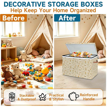 Dondixel Goose Wildflower Large Toys Box with Lid (photo 3)