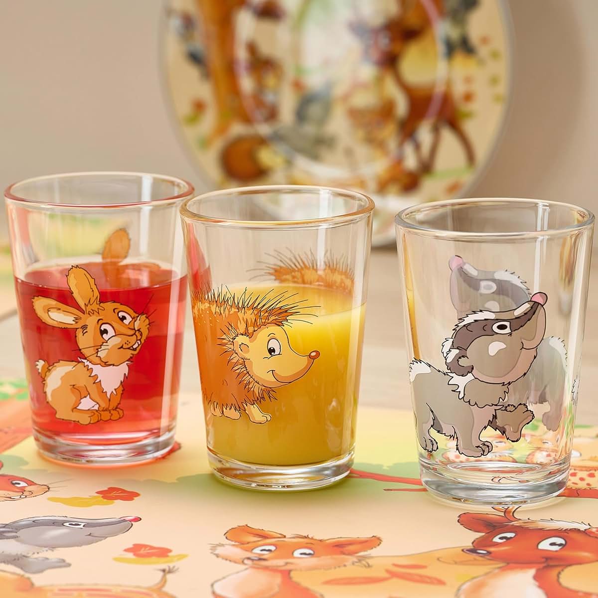 Ritzenhoff & Breker Kindertrinkgläser-Set Forest Animals 6 Pieces (photo 3)