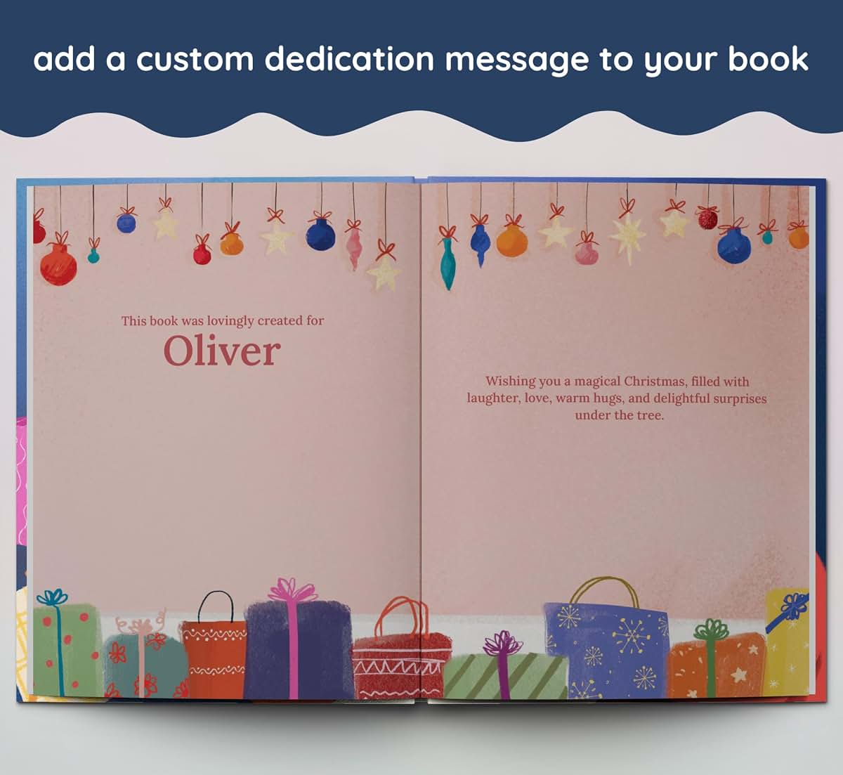 Luna Studios Night Before Christmas Personalized Children's Book (photo 3)