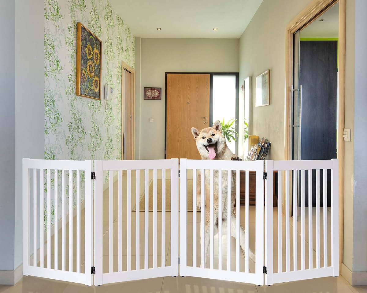 Dynamic Accents Highlander Series Solid Wood Pet Gate, 4 Panel (photo 2)