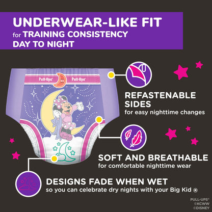 Pull-Ups Girls' Night-Time Potty Training Pants