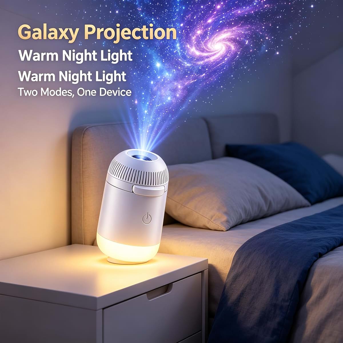 YXYP Ocean & Galaxy Projector Night Light with 6 Films (photo 4)