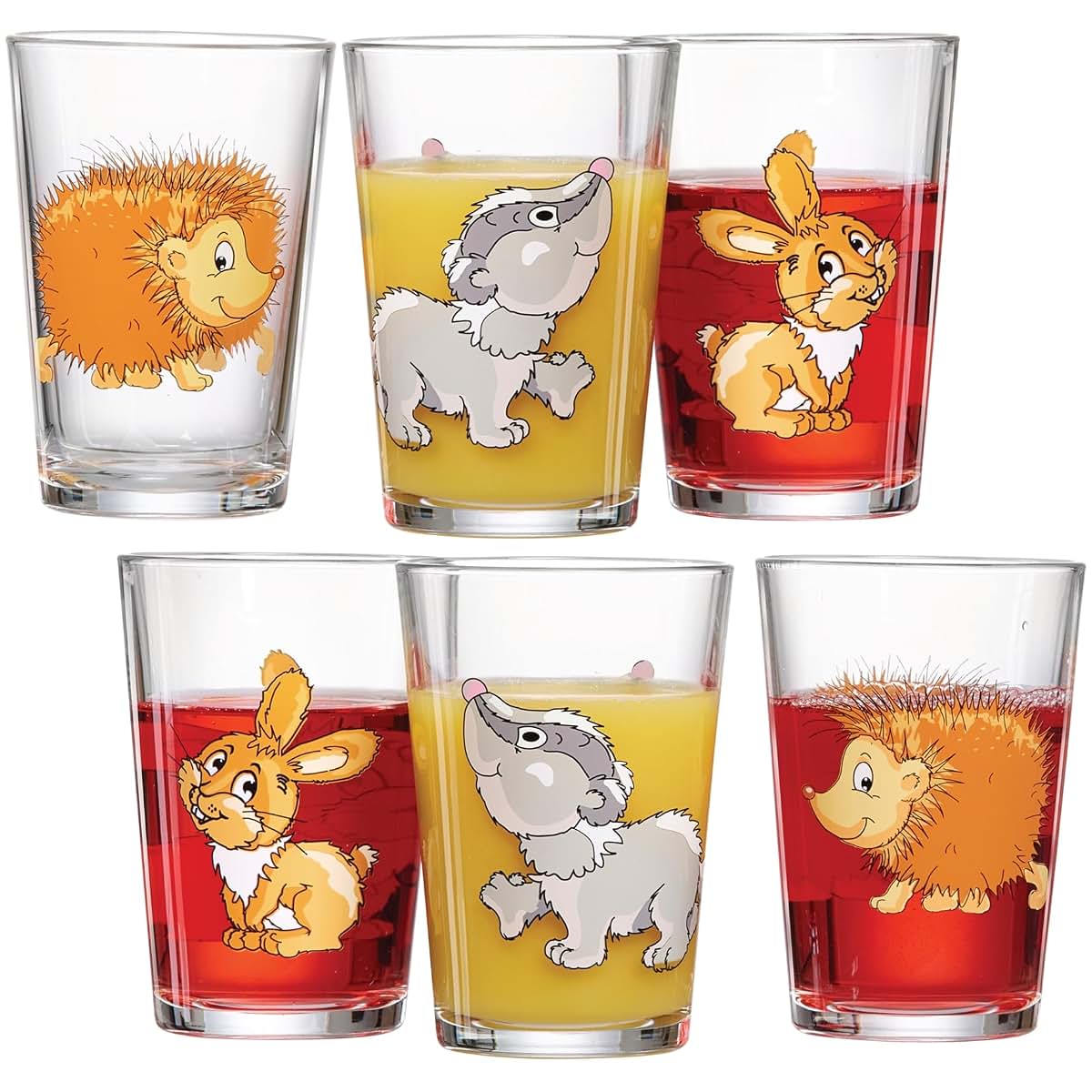 Ritzenhoff & Breker Kindertrinkgläser-Set Forest Animals 6 Pieces