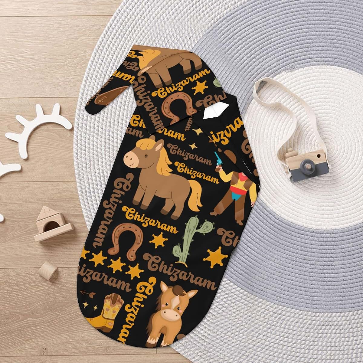 YallLocoMo Newborn Swaddle Blanket and Hat Set (photo 2)