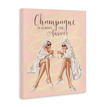 Stupell Industries Champagne Glam Quote Canvas Wall Art