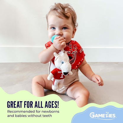Gamezies Cactus Plush Pacifier With Detachable Western Plush Toy Holder 0-6 Months