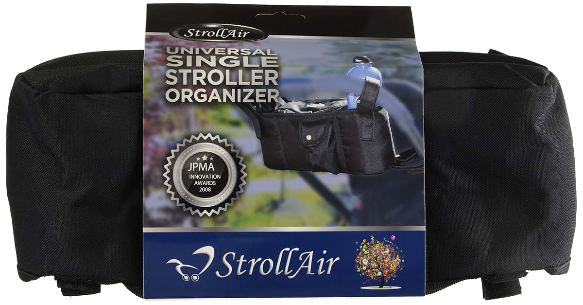 StrollAir Stroller Organizer Console in Black (photo 2)