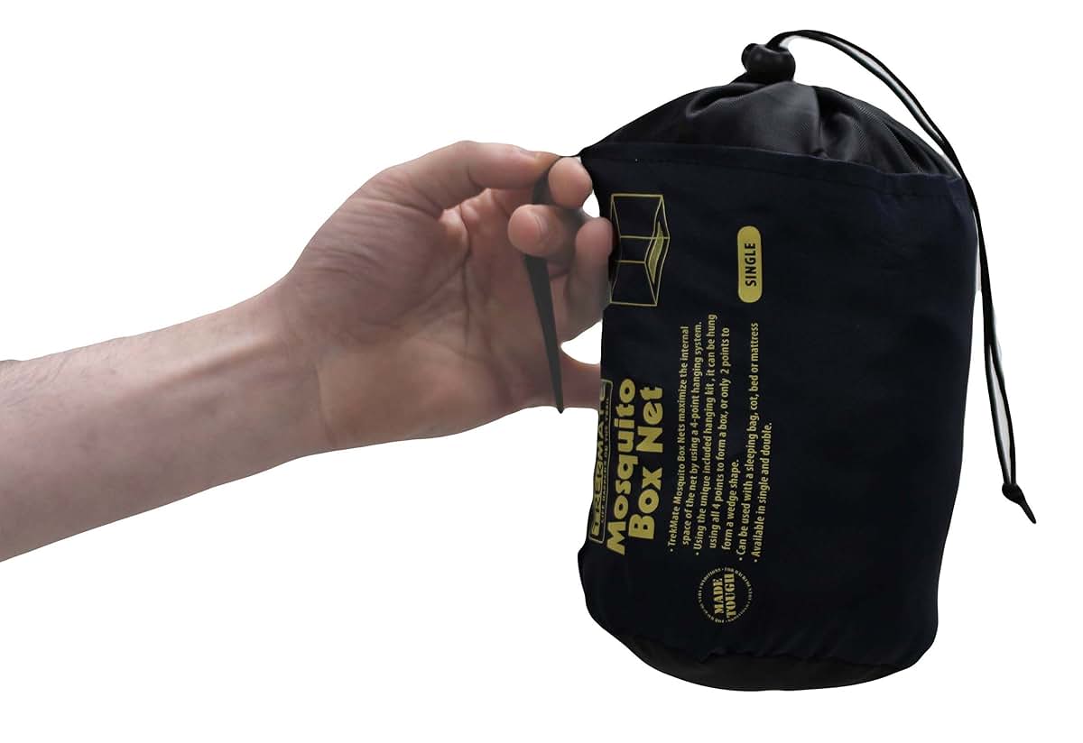 Ledmark Ind. Mesh Netting Mosquito Box Tent Single Or Double