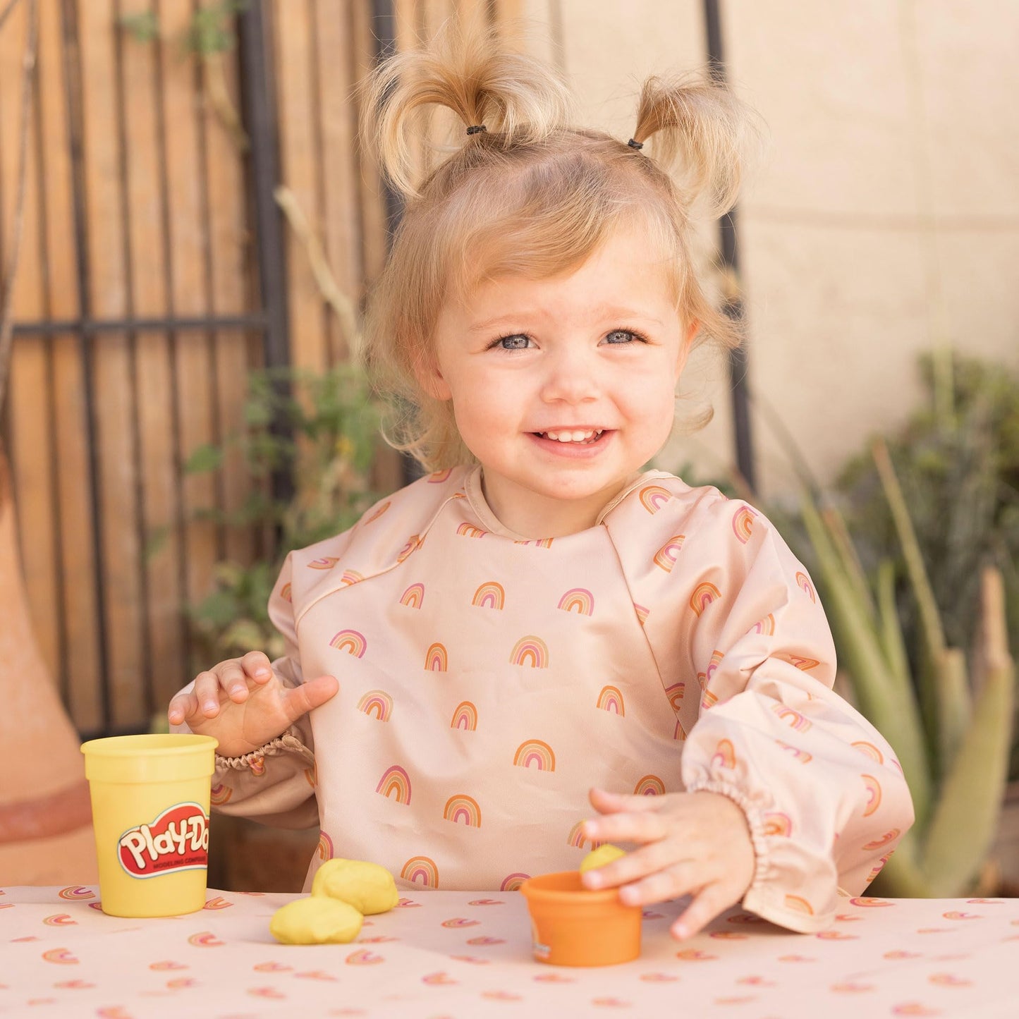 Tiny Twinkle Long Sleeve Waterproof Bib