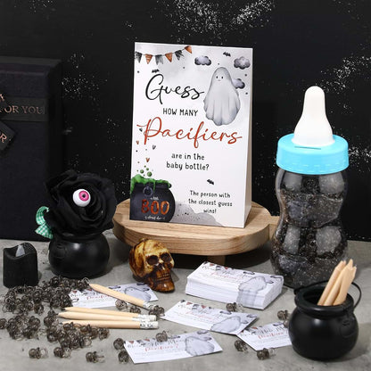 Roowest Guess How Many Pacifiers Baby Shower Game With 750ml Bottle
