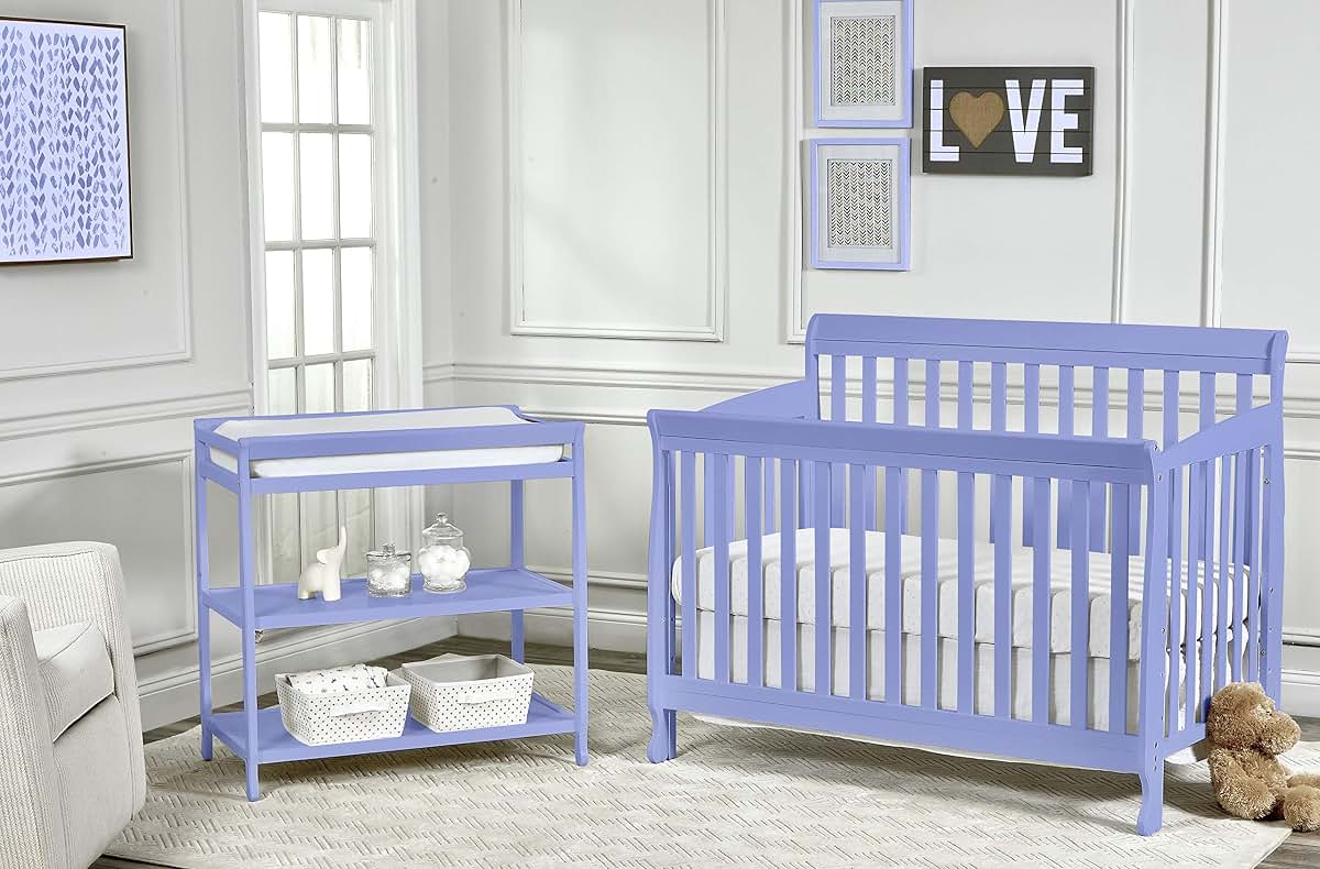 Suite Bebe Riley Changing Table, Lilac (photo 3)