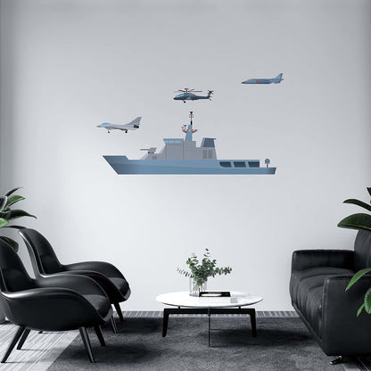 DS Inspirational Decals Military Themed Wall Decal For Kids Bedroom