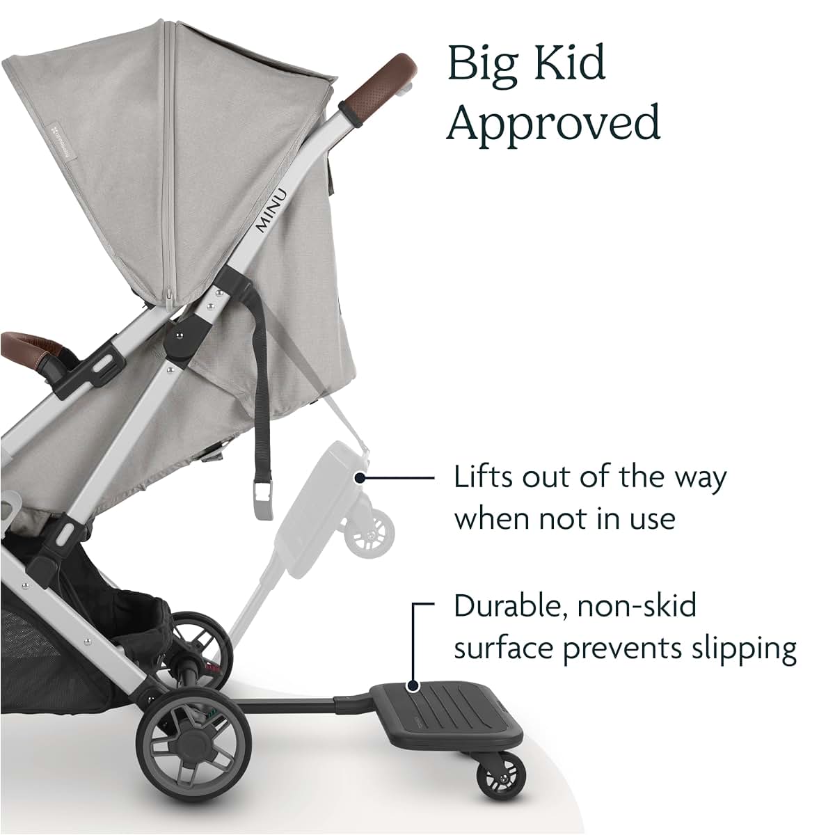 Piggyback Ride-Along Board for Minu and Minu V2 Stroller Compatibility